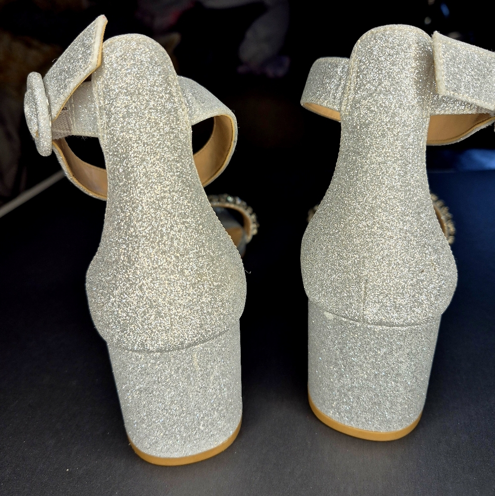 Badgley Mischka | James Evening Sandal NWOBox Sz 9 - Picture 5 of 10